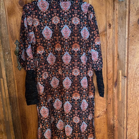 Abstract print cardigan - Picture 2 of 3